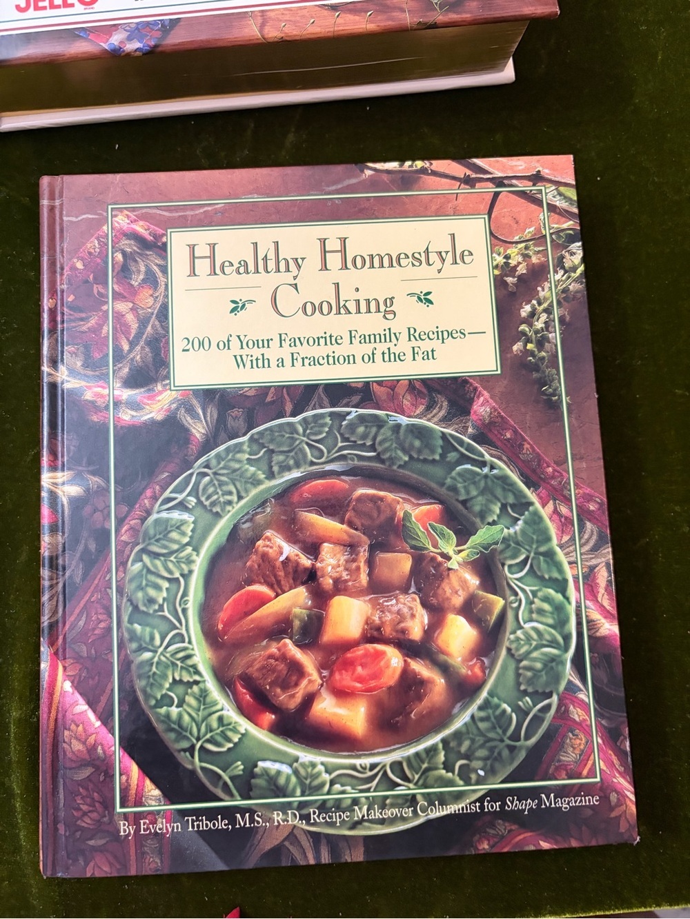 Healthy Homestyle Cooking Cookbook - Green Cover